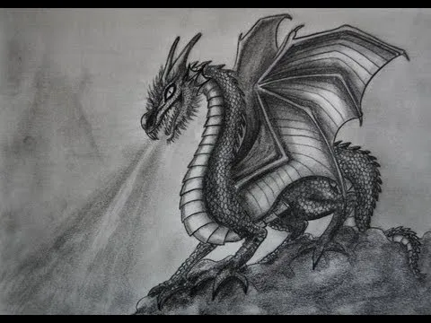 CÓMO DIBUJAR UN DRAGÓN - YouTube