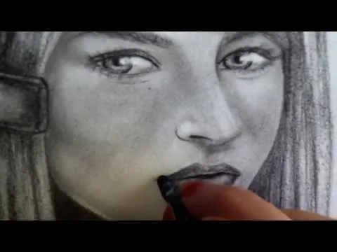 CÓMO DIBUJAR LABIOS? (3/4 y de perfil) - YouTube