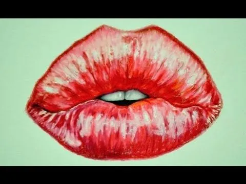 CÓMO DIBUJAR LABIOS SENSUALES - YouTube