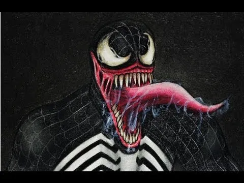 CÓMO DIBUJAR A VENOM (SPIDERMAN) - YouTube