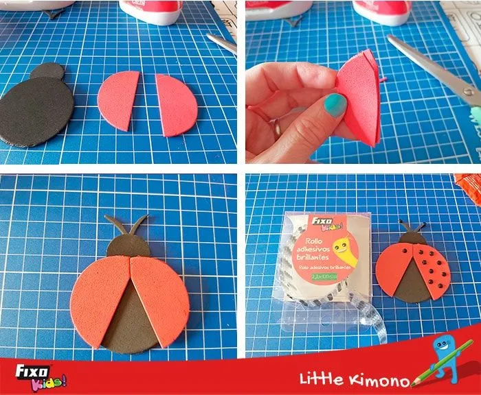 como-hacer-una-mariquita-para-ninos | Fixo Kids como-hacer-una-mariquita-para-ninos | Fixo Kids