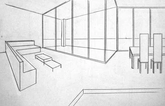 CÓMO EMPLEAR DIFERENTES PERSPECTIVAS CÓNICAS EN UN MISMO DIBUJO ... CÓMO EMPLEAR DIFERENTES PERSPECTIVAS CÓNICAS EN UN MISMO DIBUJO ...