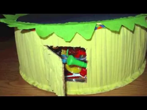 CÓMO HACER UNA PIÑATA FACIL - YouTube