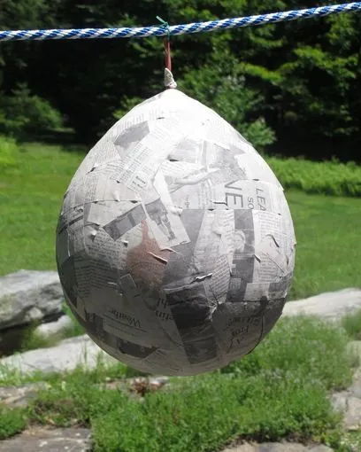 CÓMO HACER UNA PIÑATA DE GLOBO ~ cositasconmesh CÓMO HACER UNA PIÑATA DE GLOBO ~ cositasconmesh