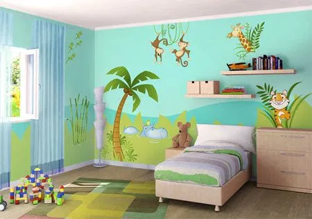 CÖMO PINTAR UNA HABITACIÓN INFANTIL | DORMITORIOS CON ESTILO