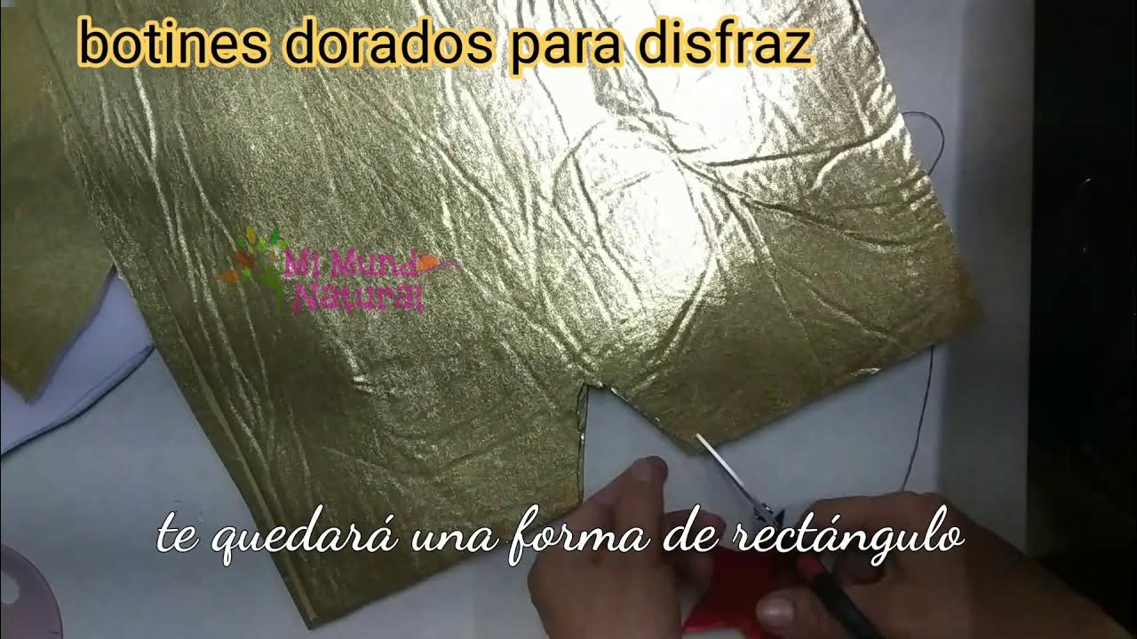 CÓMO HACER ZAPATOS BOTAS PARA DISFRAZ - YouTube CÓMO HACER ZAPATOS BOTAS PARA DISFRAZ - YouTube