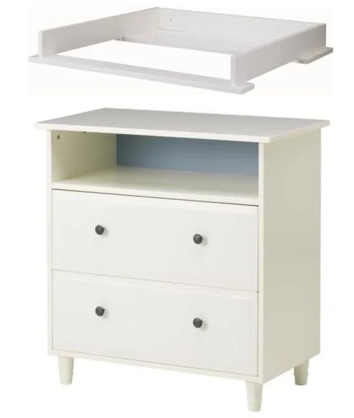 Cómoda de Ikea cambiador - mueblesueco