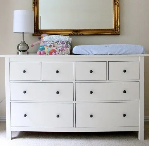6 cómodas Ikea blancas - mueblesueco