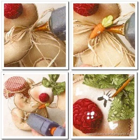 Manualidades para compartir: CONEJOS DE PASCUA DE TELA (MUÑECOS ... Manualidades para compartir: CONEJOS DE PASCUA DE TELA (MUÑECOS ...