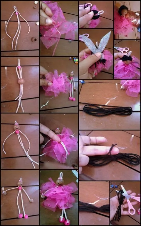Como+hacer+una+hada+de+tul+con+alas+de+papel+y+estambre+ ...