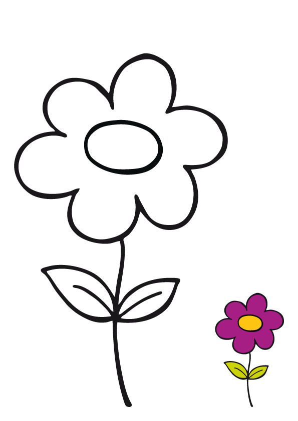 Compartiendo con mis amigas ♥: ♥ Flor con molde para pintar ♥