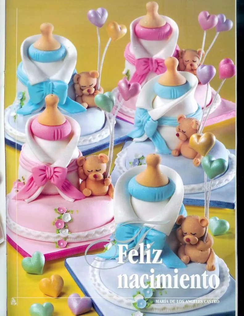 Compartiendo con mis amigas ♥: ♥ Torta Feliz nacimiento con ... Compartiendo con mis amigas ♥: ♥ Torta Feliz nacimiento con ...