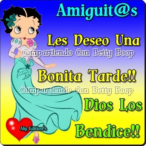 Compartiendo Con Betty Boop: octubre 2013