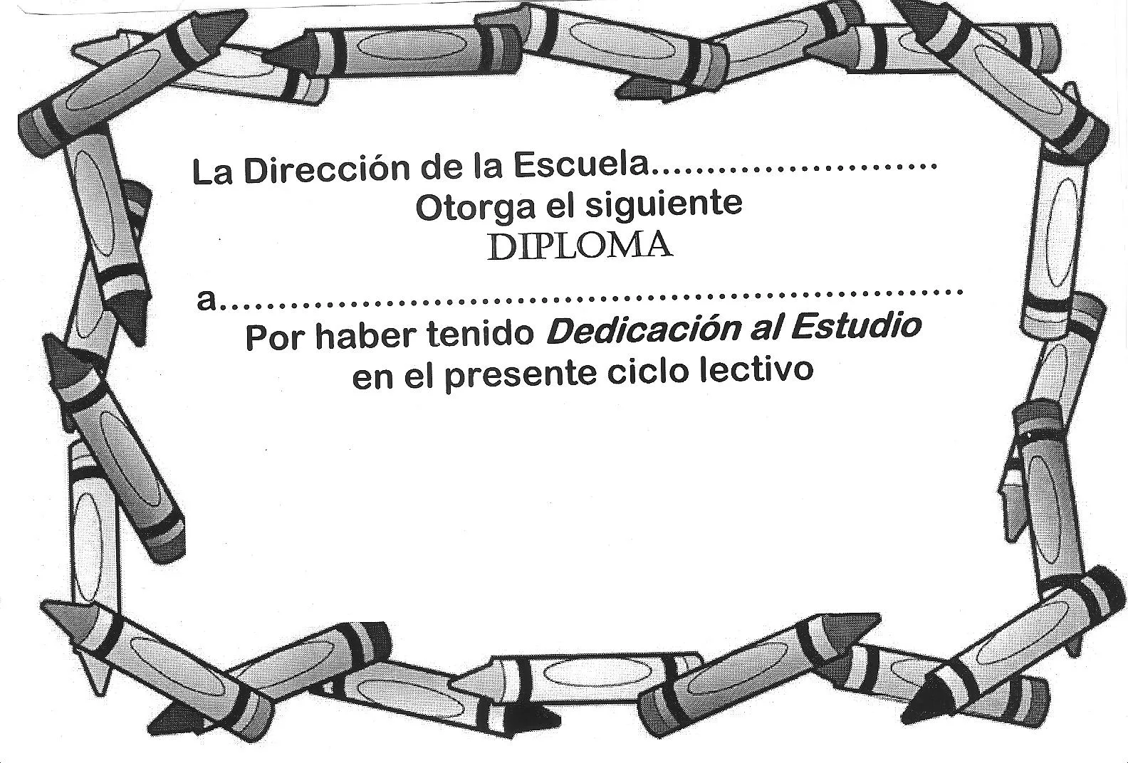Compartiendo Ideas: diplomas de fin de año