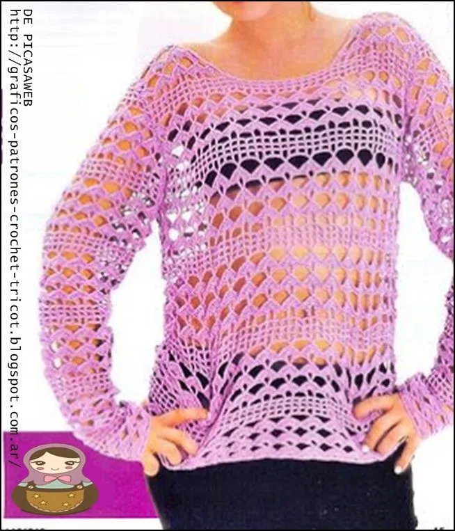 COMPARTIENDO DE TODO UN POCO : MODELOS LINDOS TEJIDOS A CROCHET