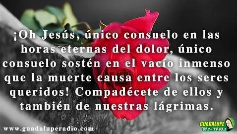 Les compartimos esta oración por nuestros seres queridos que han ... Les compartimos esta oración por nuestros seres queridos que han ...