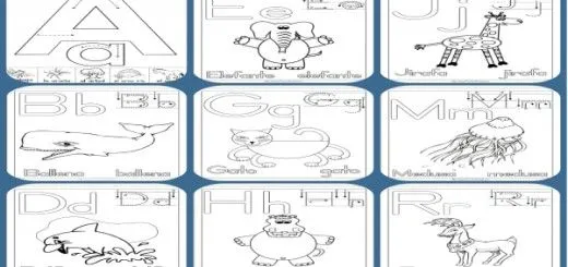 Completa colección de abecedarios para imprimir y colorear Completa colección de abecedarios para imprimir y colorear