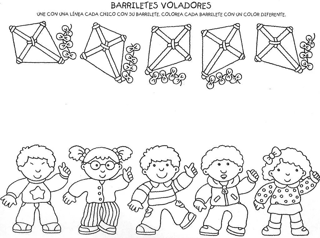 Completando desenhos.