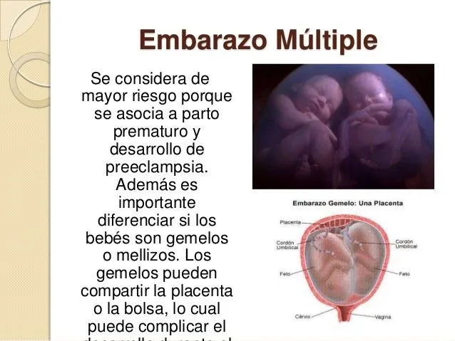 Complicaciones en el embarazo.