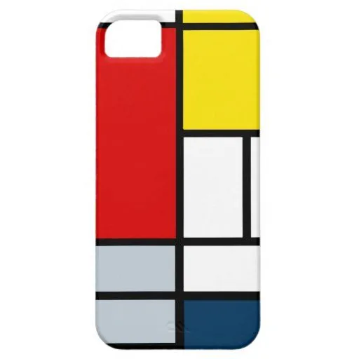 Composición de Piet Mondrian iPhone 5 Cárcasas de Zazzle. Composición de Piet Mondrian iPhone 5 Cárcasas de Zazzle.