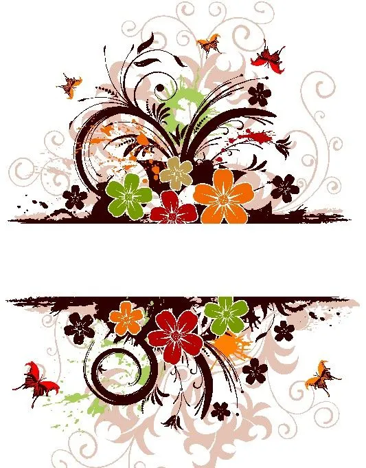 Composiciones vectoriales con mariposas (Butterfly Vectors ...