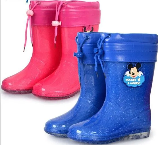 Compra botas de lluvia de mickey online al por mayor de China ...