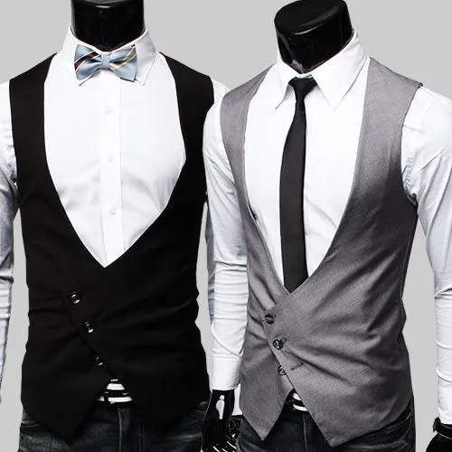Compra chaleco de traje negro online al por mayor de China ... Compra chaleco de traje negro online al por mayor de China ...