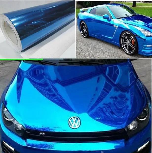Compra color chrome car wrap film online al por mayor de China ...