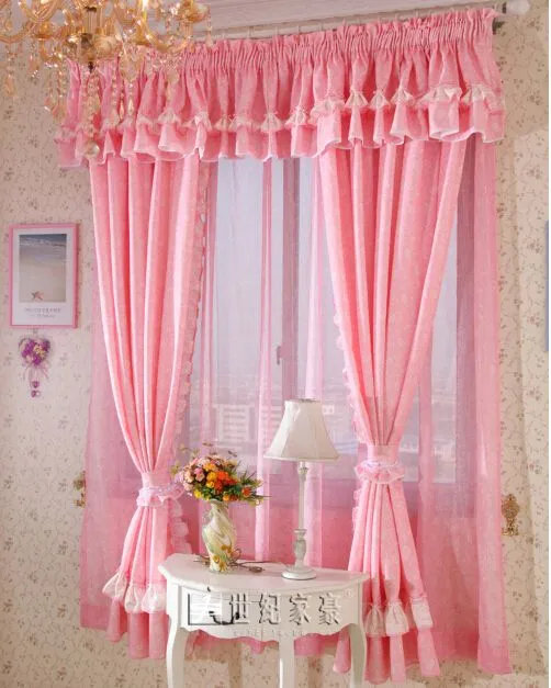Compra cortinas de color rosa para la habitación de las niñas ... Compra cortinas de color rosa para la habitación de las niñas ...