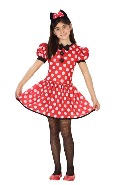 Compra tu disfraz de Minnie para niña por 17,25 €