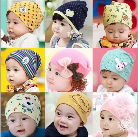 Compra gorros de algodón bebé online al por mayor de China ...