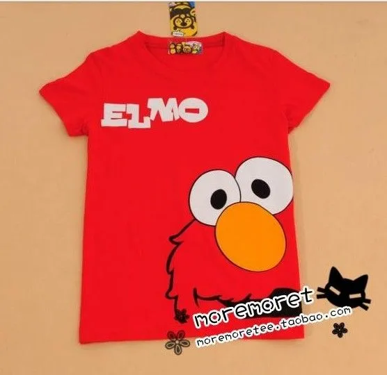 Compra ladies elmo t shirt online al por mayor de China ...