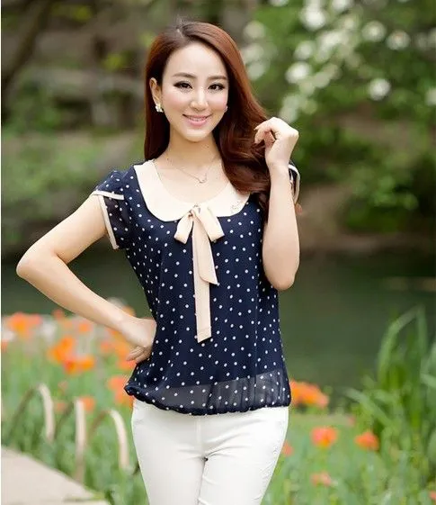 Compra models blouses chifon online al por mayor de China ...