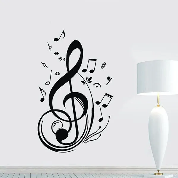 Compra la nota musical decoraciones de la pared online al por ...