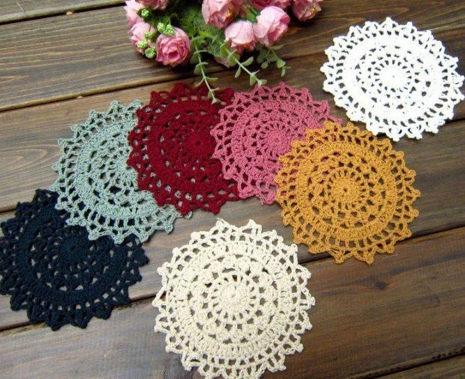 Compra pequeños tapetes de ganchillo online al por mayor de China ...