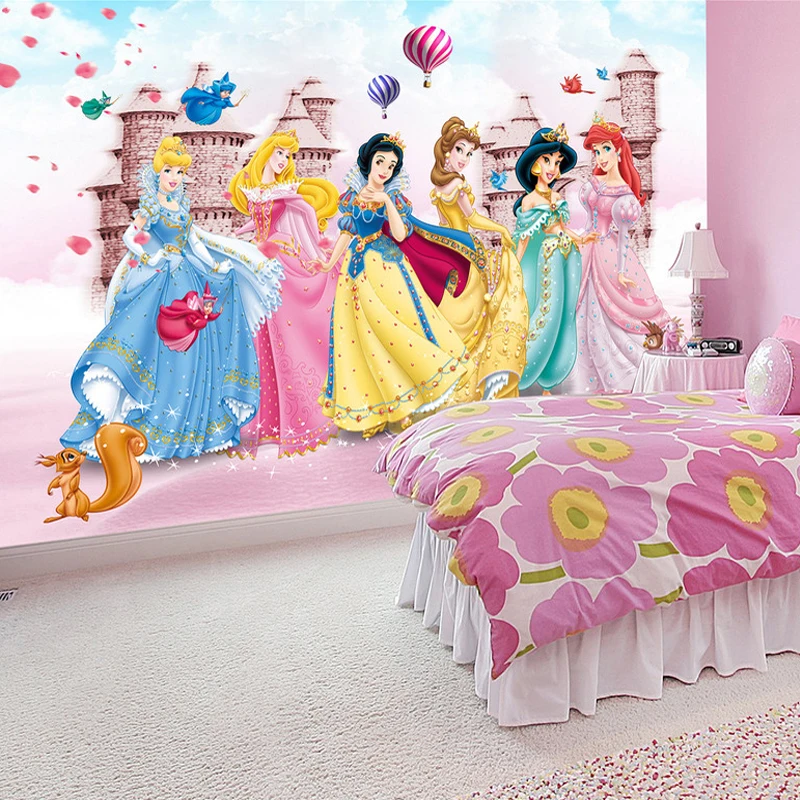 Compra princesa mural wallpaper online al por mayor de China ...
