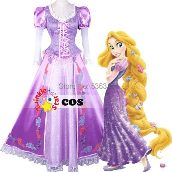 Compra rapunzel enredados traje online al por mayor de China ...