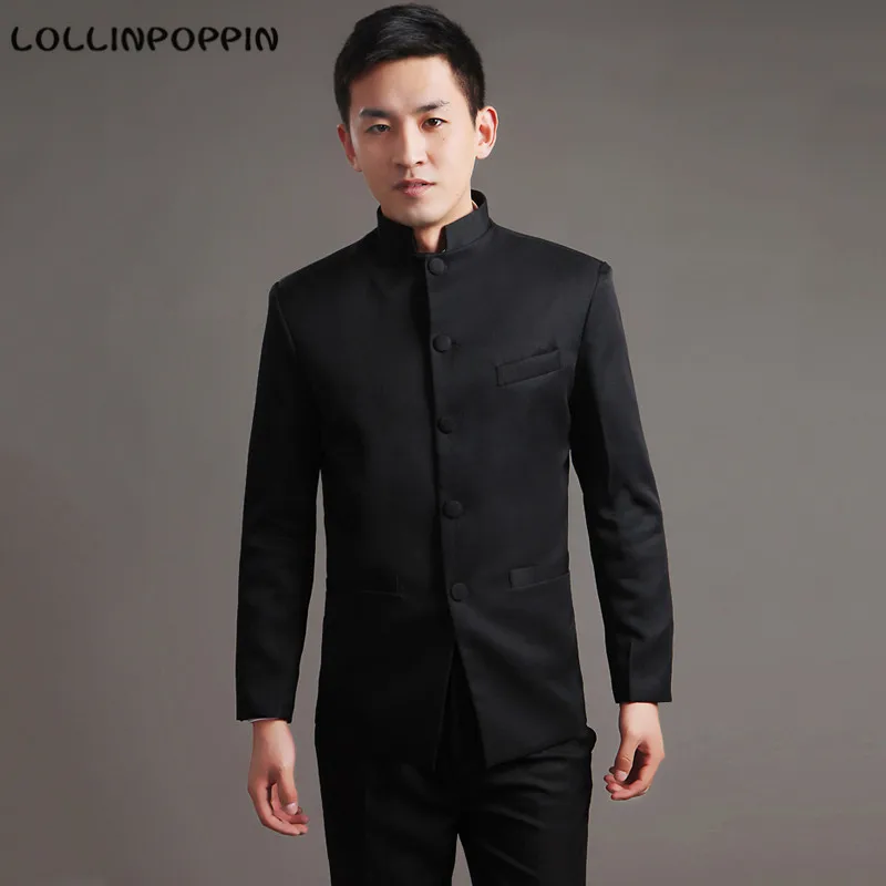 Compra traje de cuello mao online al por mayor de China ... Compra traje de cuello mao online al por mayor de China ...