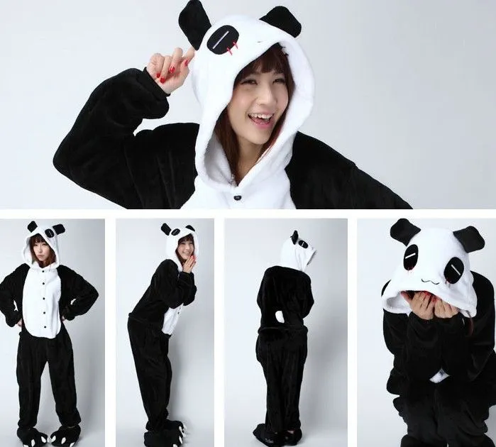 Pijama de oso panda - Imagui