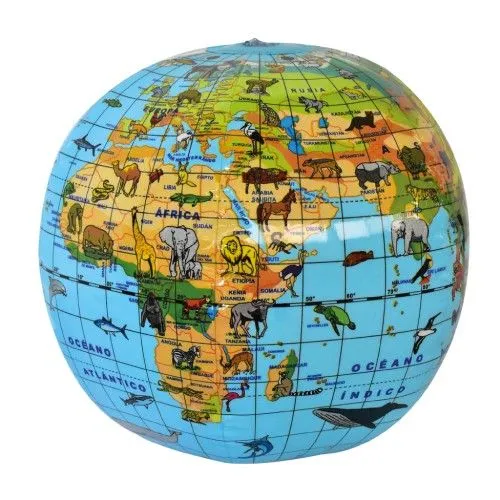 Dónde comprar Globo terraqueo inflable paises y animales Dónde comprar Globo terraqueo inflable paises y animales