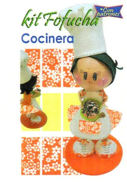 Comprar Goma Eva Kit Fofucha Cocinera | Arcilla de Metal | Tienda ...