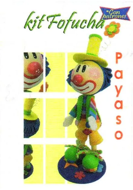 Fofuchos payasos paso paso - Imagui