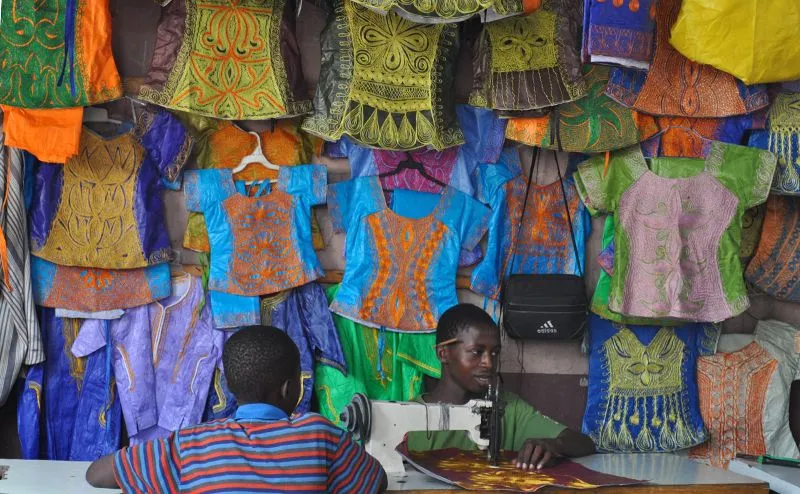 De compras en Gambia