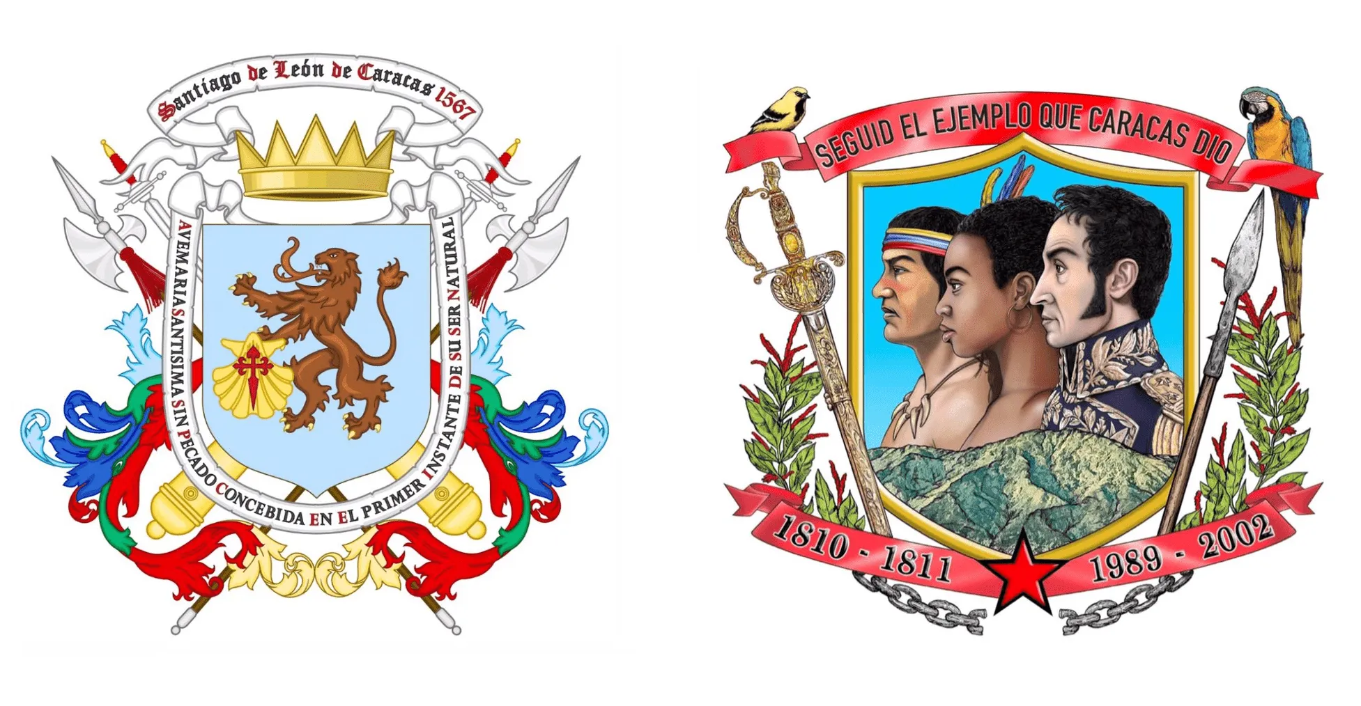Comprendiendo el antiguo y el nuevo escudo de Caracas creado por Omar Cruz – Alba Ciudad 96.3 FM Comprendiendo el antiguo y el nuevo escudo de Caracas creado por Omar Cruz – Alba Ciudad 96.3 FM