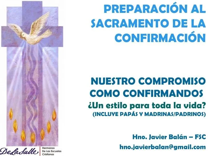 Compromiso Del Confirmado Con La Iglesia