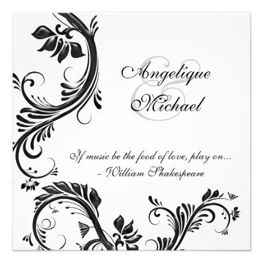 Bordes para invitaciónes de boda en blanco y negro - Imagui Bordes para invitaciónes de boda en blanco y negro - Imagui