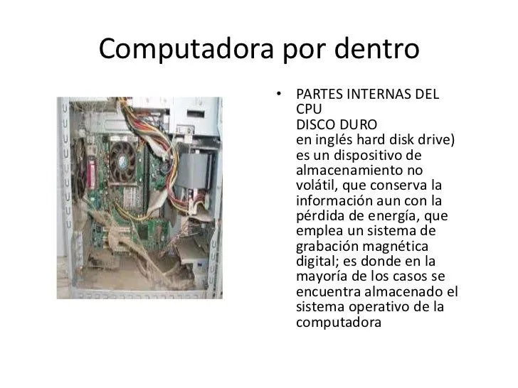 Computadora por dentro