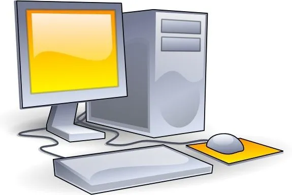 Computadora de escritorio clipart Vector de imágenes prediseñadas ... Computadora de escritorio clipart Vector de imágenes prediseñadas ...