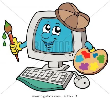 Vectores y fotos en stock de Artista de computadora de dibujos ... Vectores y fotos en stock de Artista de computadora de dibujos ...