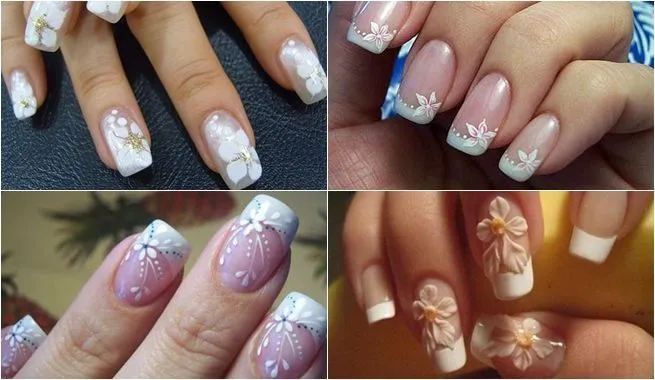 Nail art: uñas decoradas para novias | uñas | Pinterest